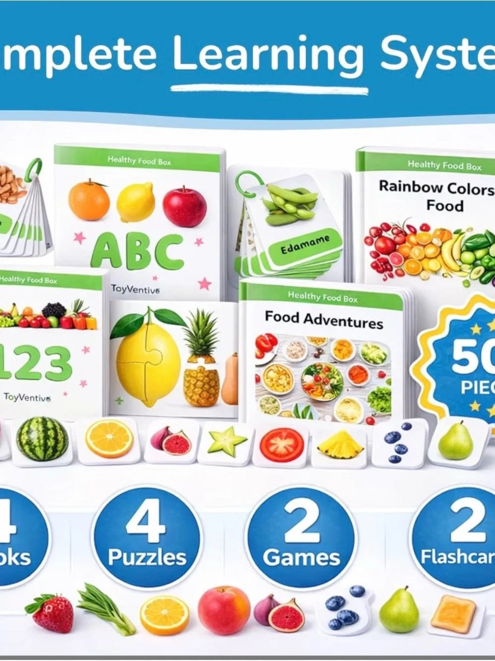 Explorer Food Box - Colorful Learning Toy for Kids